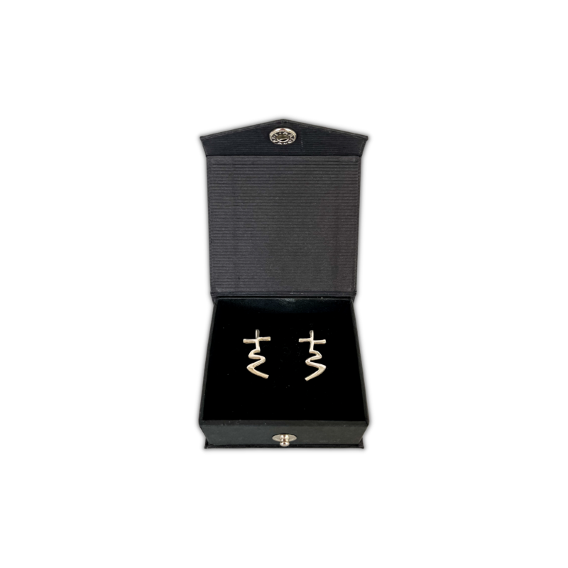 The Way of Life Silver Earrings - Large